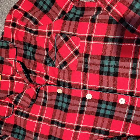 Christmas plaid pj's - Picture 3 of 9